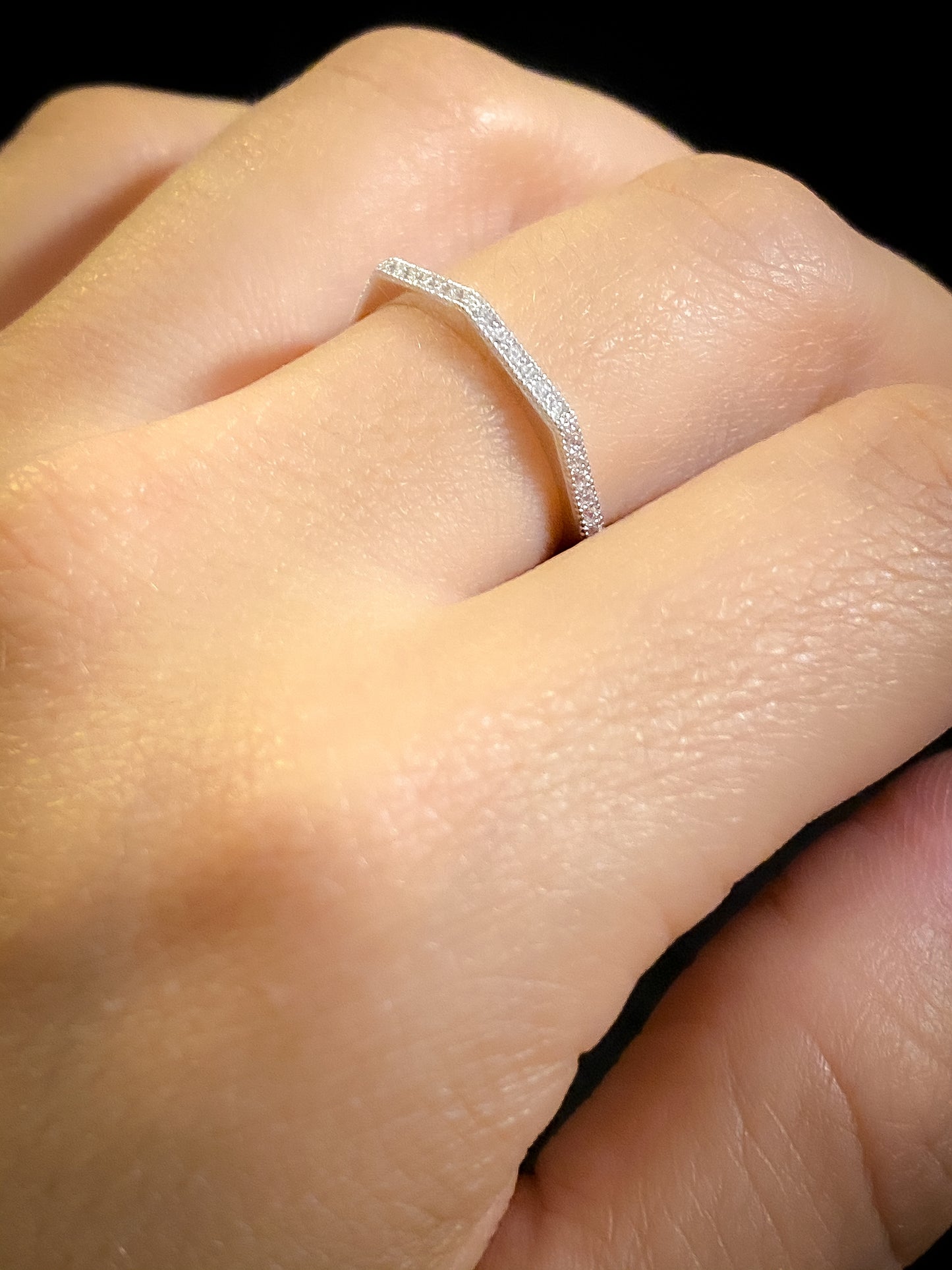Octagon - Sterling Silver Ring