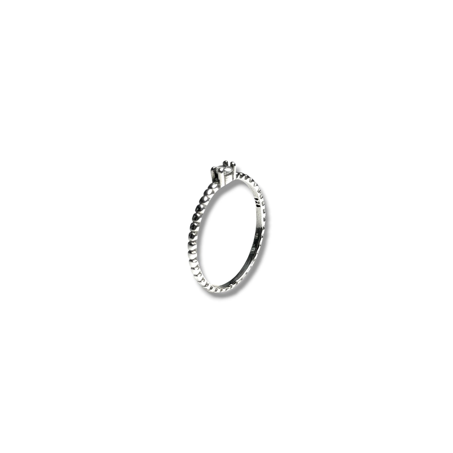 Shinny Dots - Sterling Silver Ring