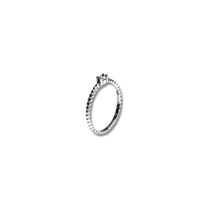 Shinny Dots - Sterling Silver Ring