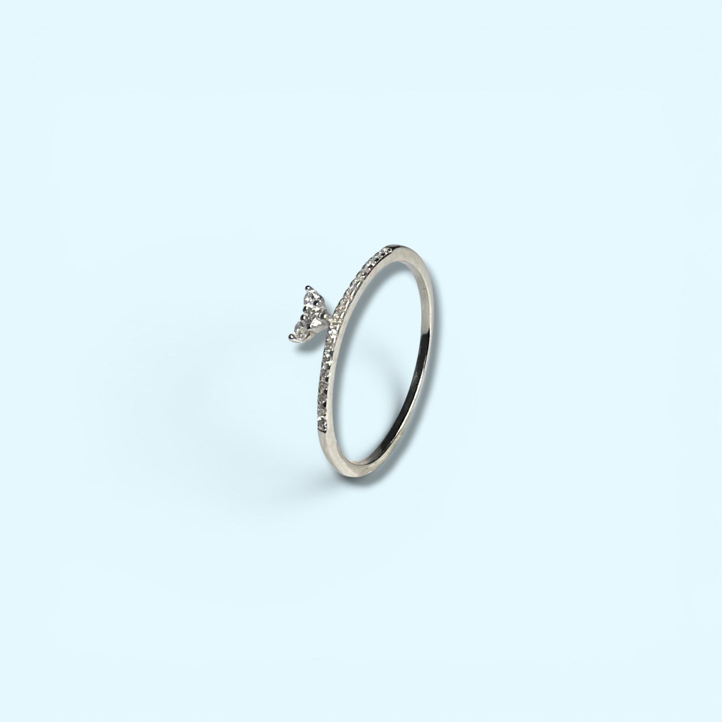 Whale Tail - Sterling Silver Ring