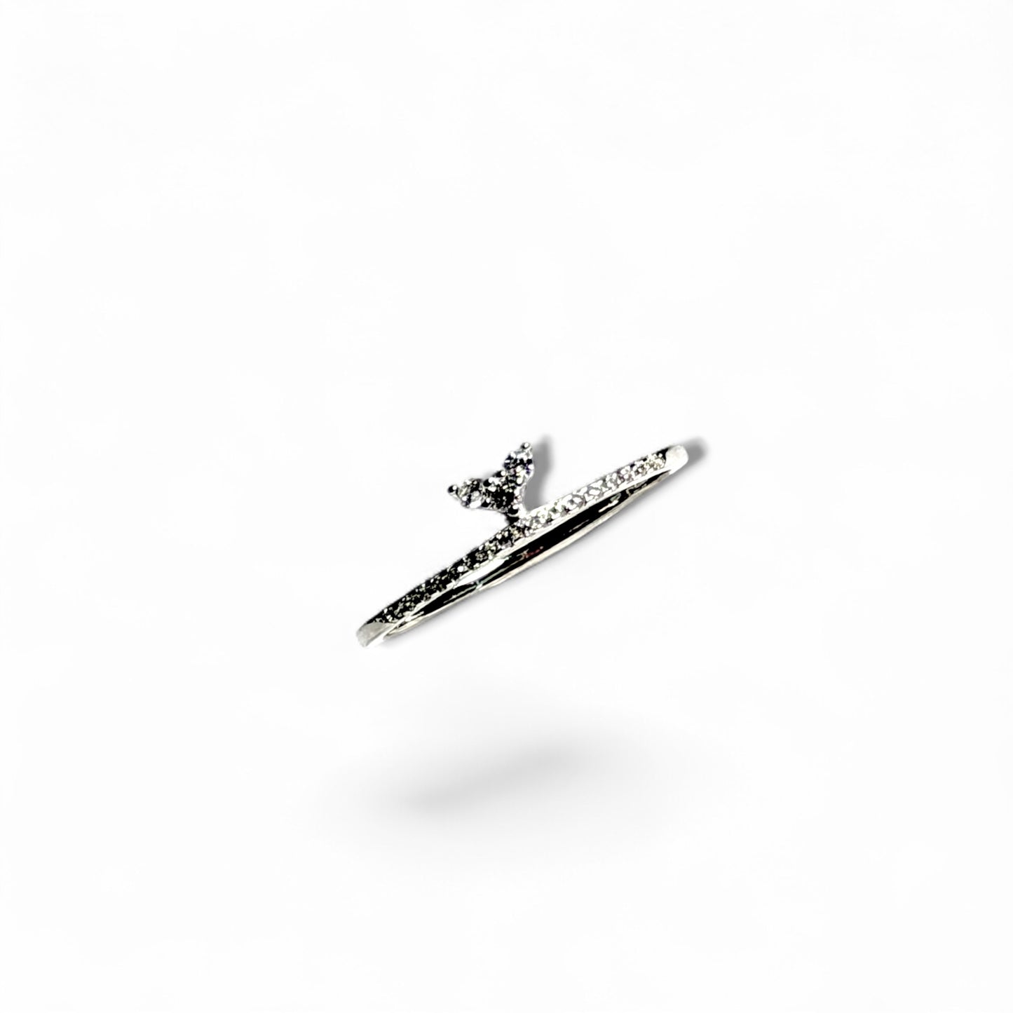 Whale Tail - Sterling Silver Ring