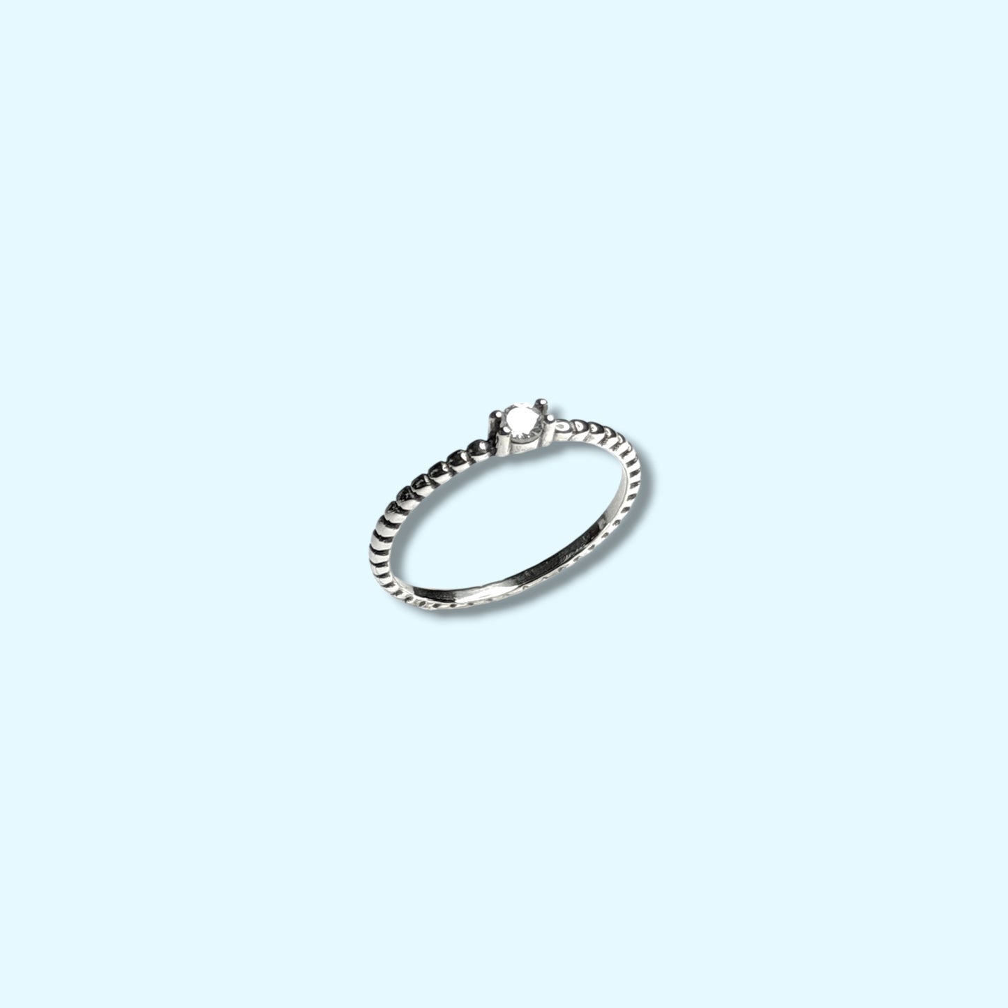 Shinny Dots - Sterling Silver Ring