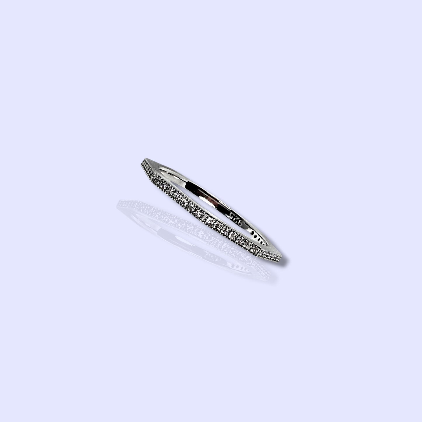 Octagon - Sterling Silver Ring