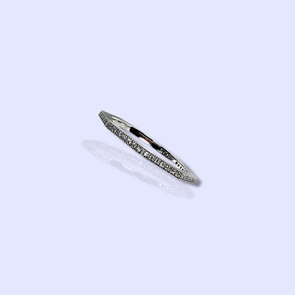 Octagon - Sterling Silver Ring