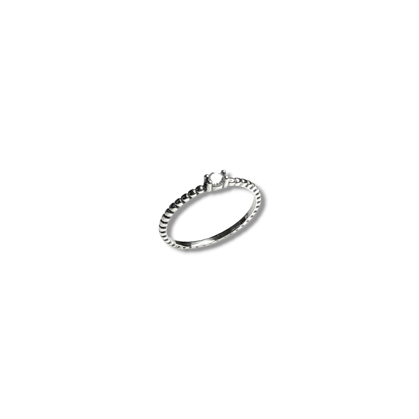 Shinny Dots - Sterling Silver Ring