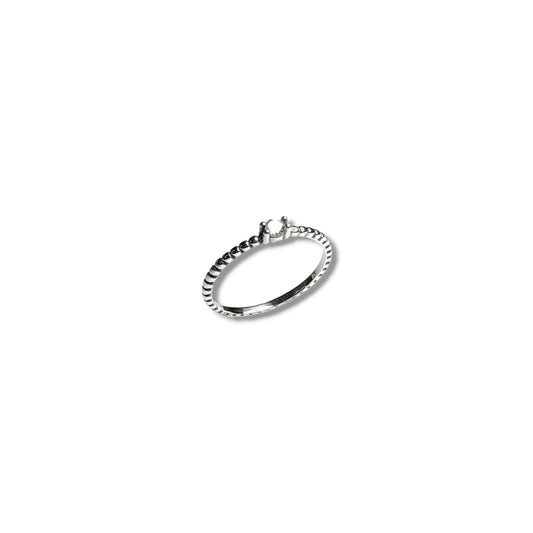 Shinny Dots - Sterling Silver Ring