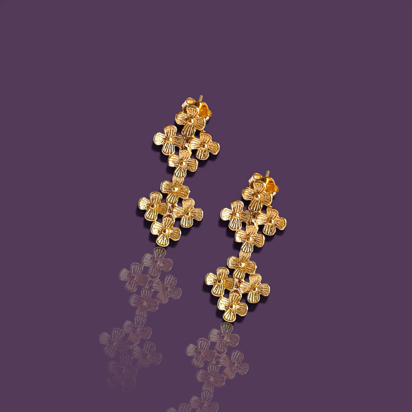 Florelle - Gold Filled Earrings