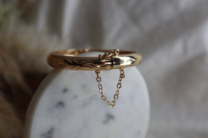 Aurelle - Gold Chain Bangle