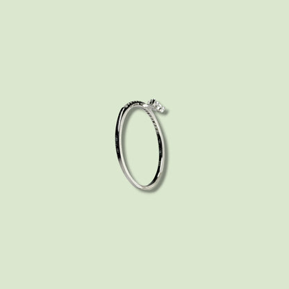 Whale Tail - Sterling Silver Ring