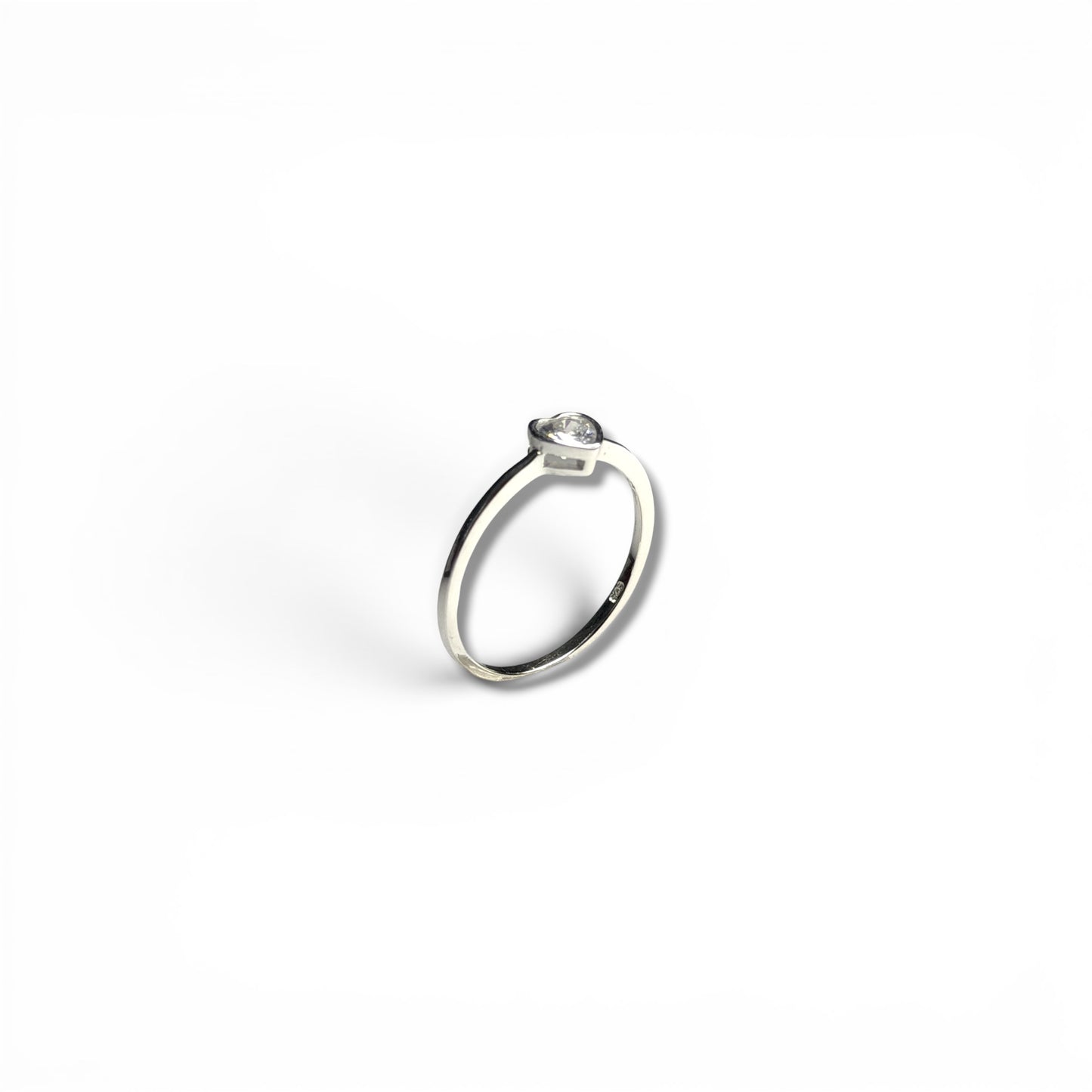 Bright Heart -Sterling Silver Ring