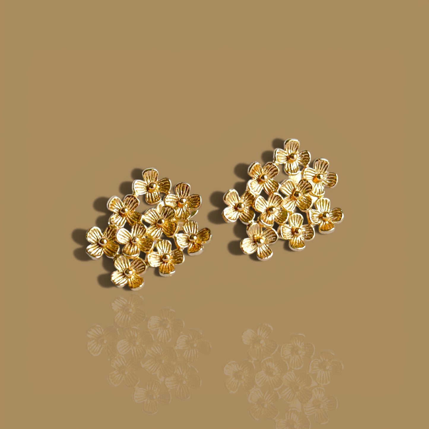 Petalia - Gold Filled Earrings