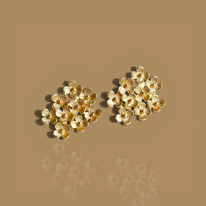 Petalia - Gold Filled Earrings