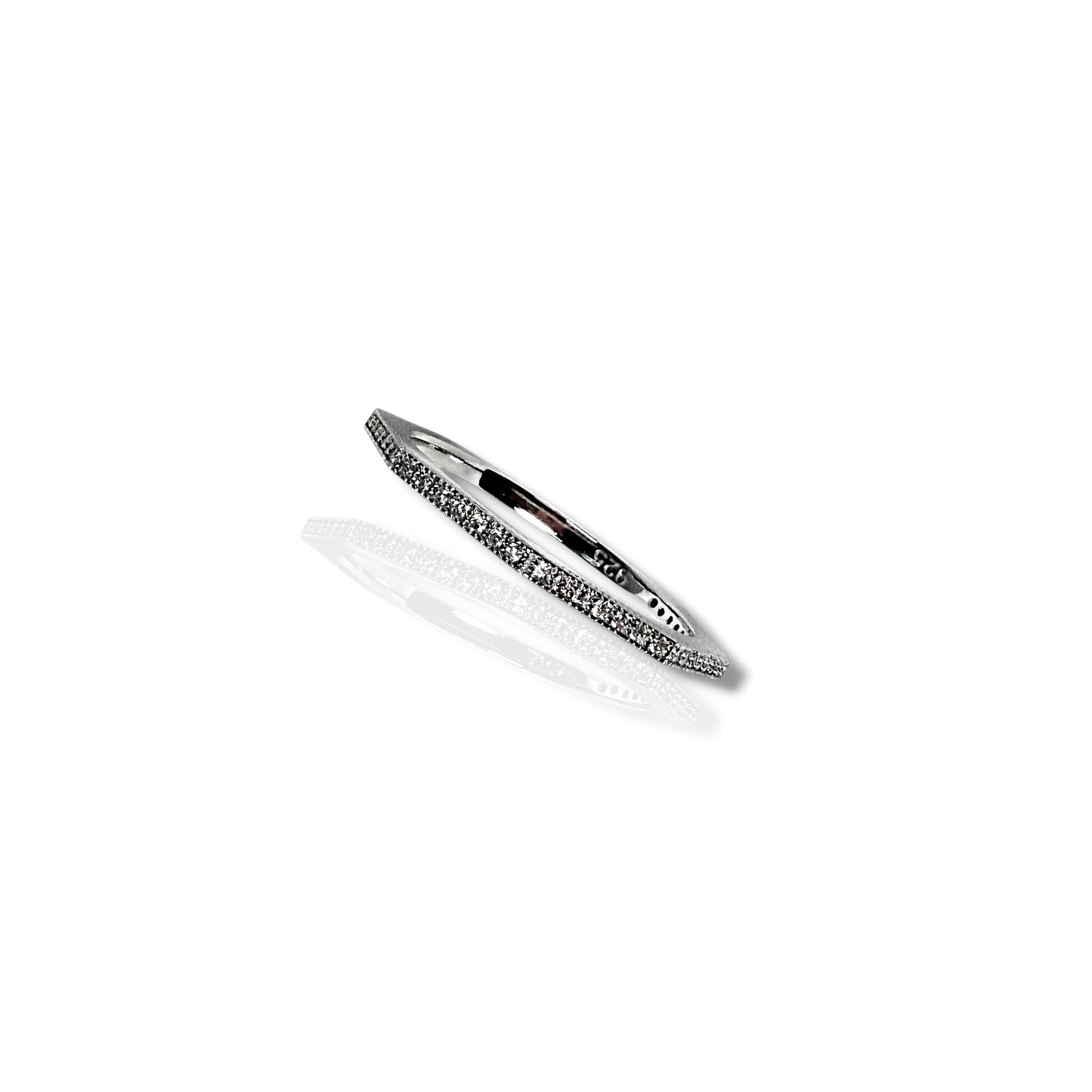 Octagon - Sterling Silver Ring