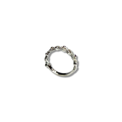 Pink Knot - Sterling Silver Ring