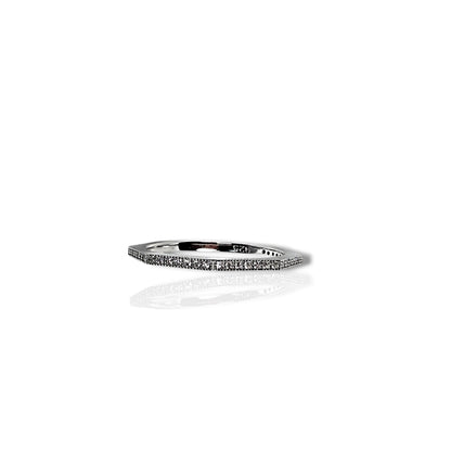 Octagon - Sterling Silver Ring