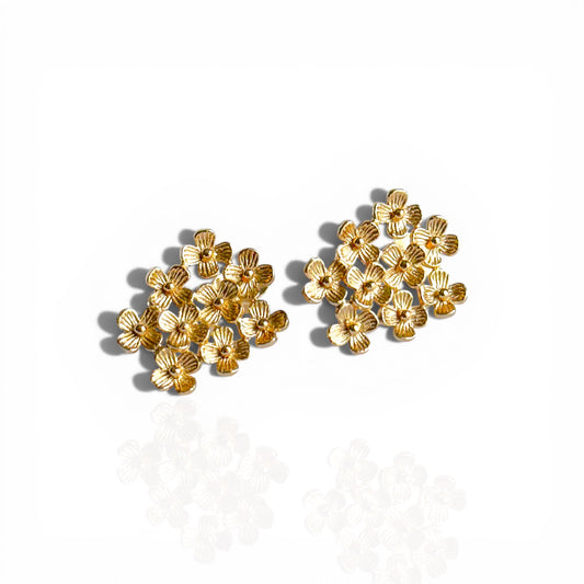 Petalia - Gold Filled Earrings