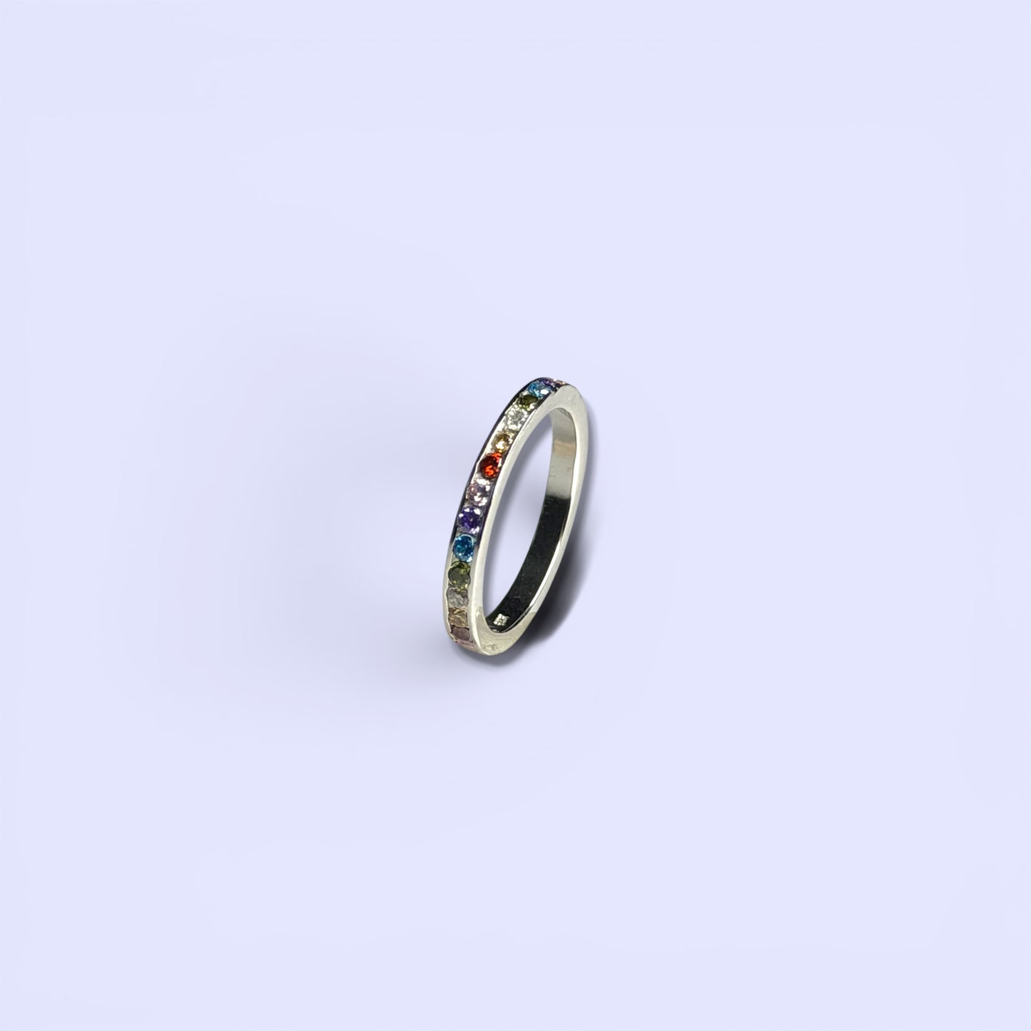 Life in Color - Sterling Silver Band Ring