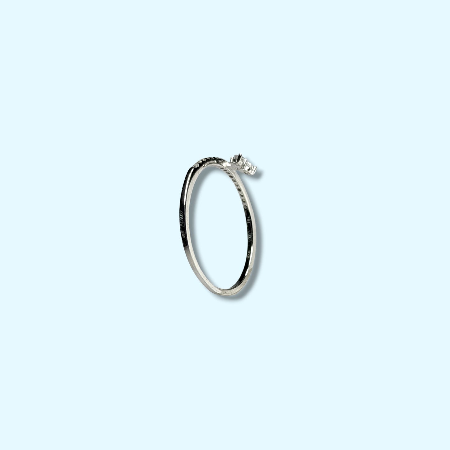 Whale Tail - Sterling Silver Ring