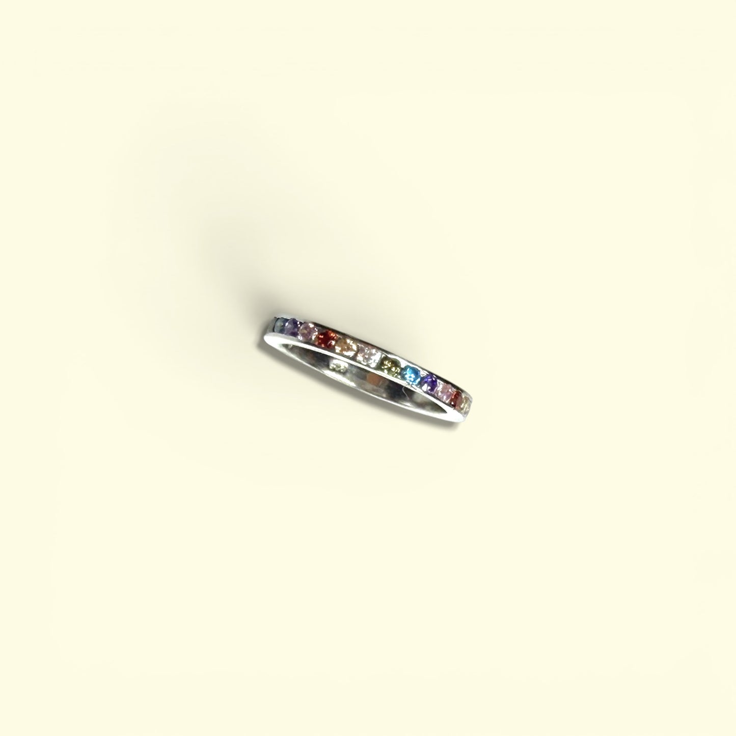 Life in Color - Sterling Silver Band Ring