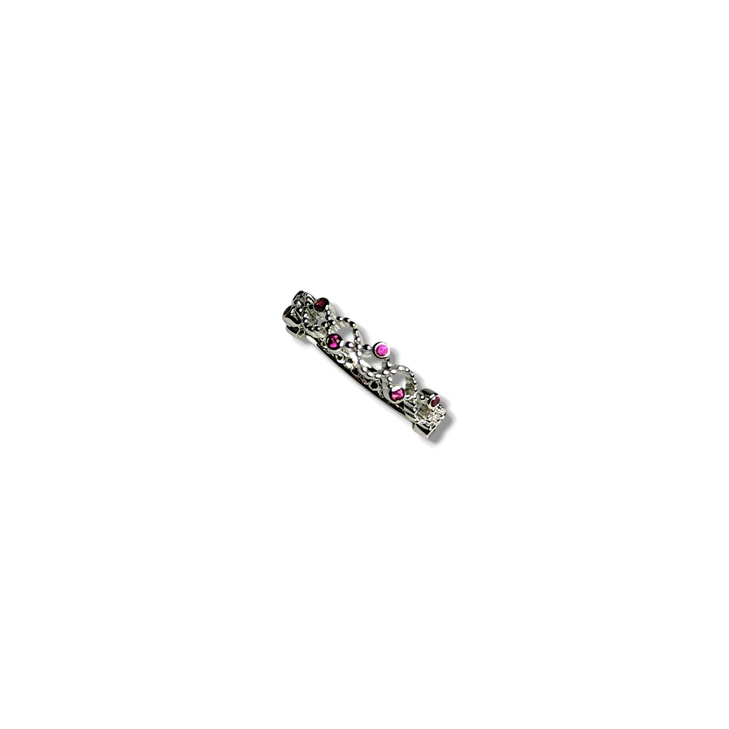 Pink Knot - Sterling Silver Ring