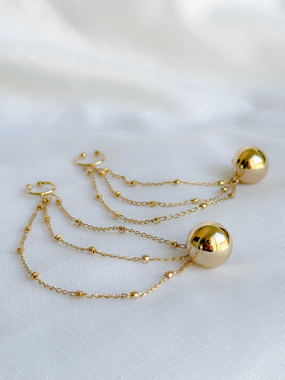 Venus - Gold Filled Earrings