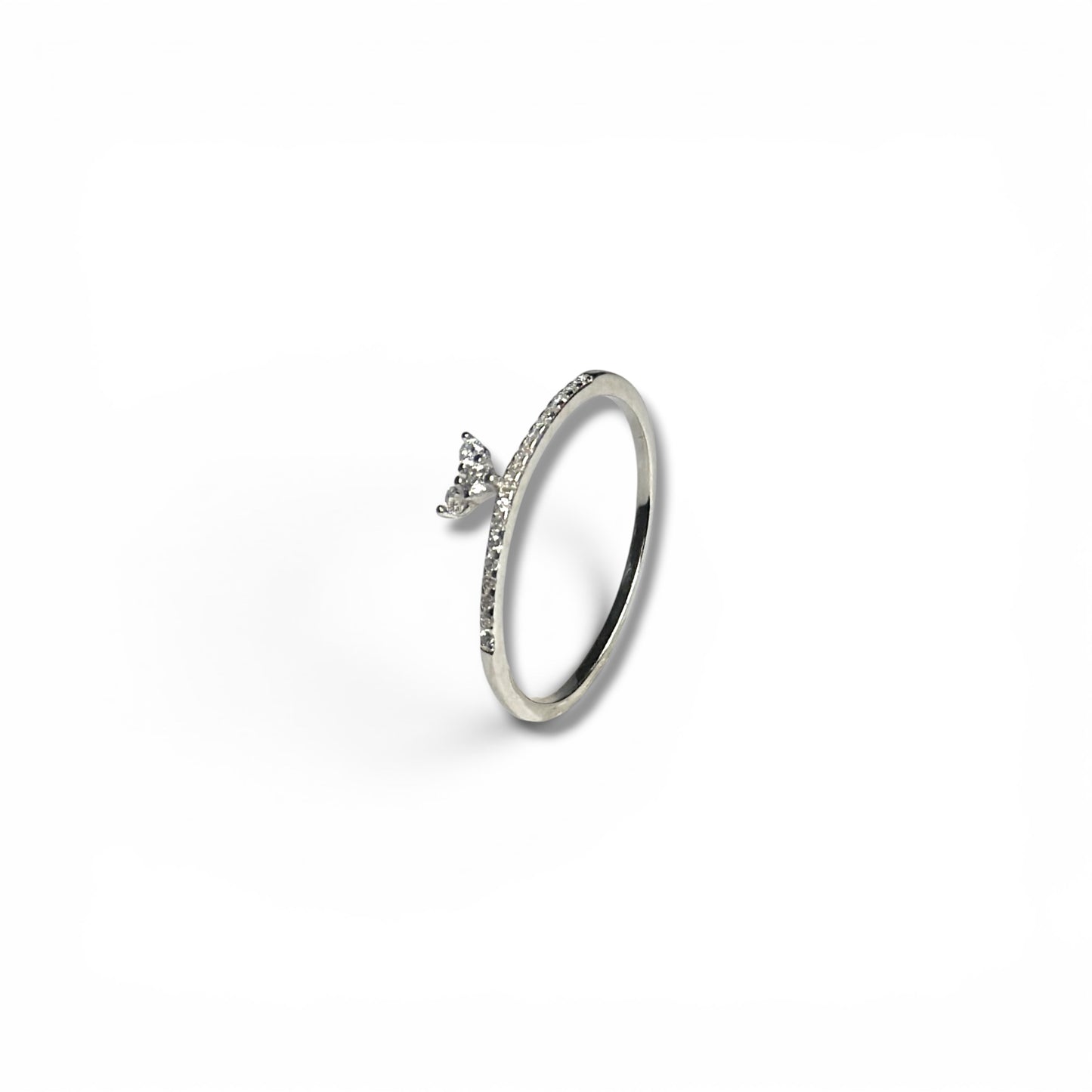 Whale Tail - Sterling Silver Ring
