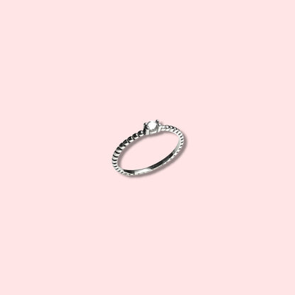 Shinny Dots - Sterling Silver Ring
