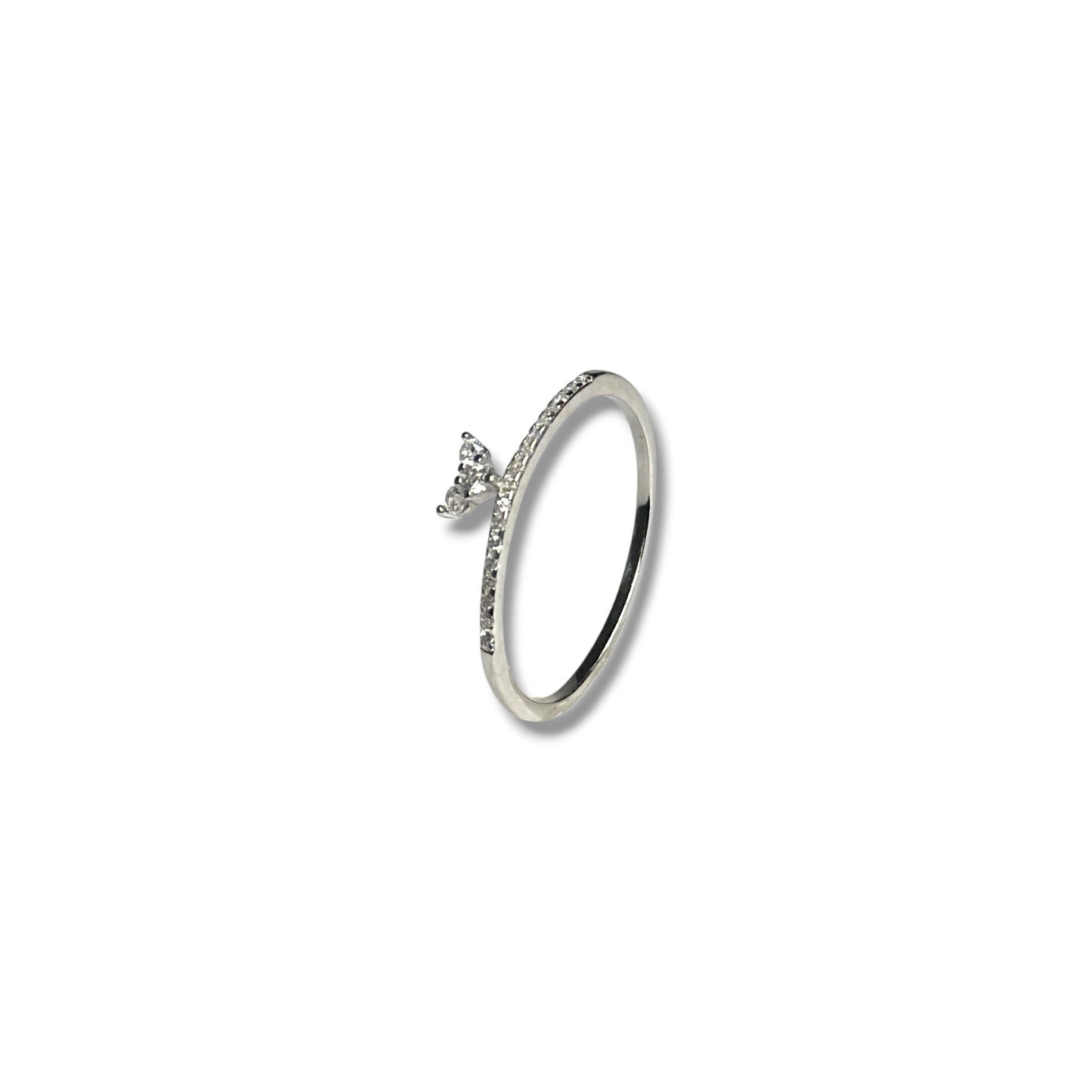 Whale Tail - Sterling Silver Ring