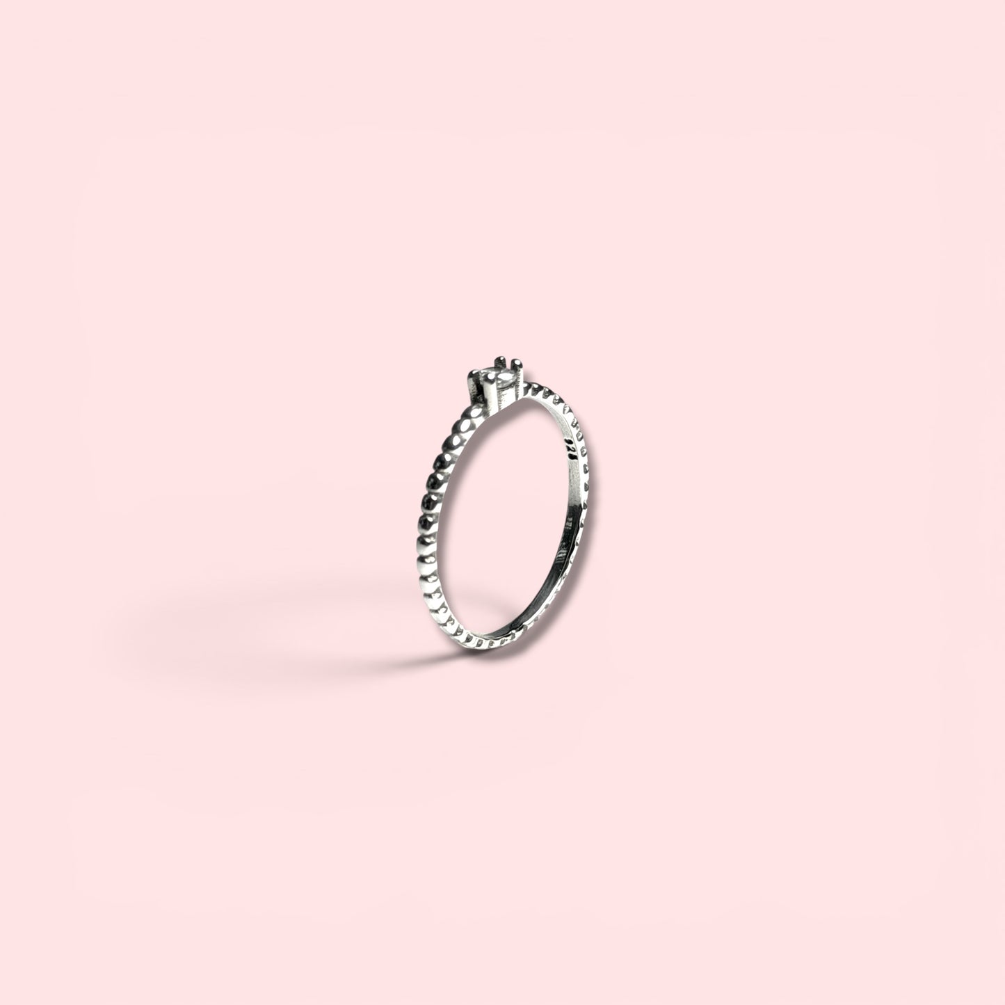 Shinny Dots - Sterling Silver Ring
