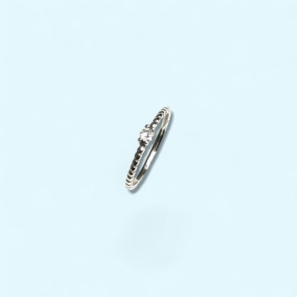 Shinny Dots - Sterling Silver Ring