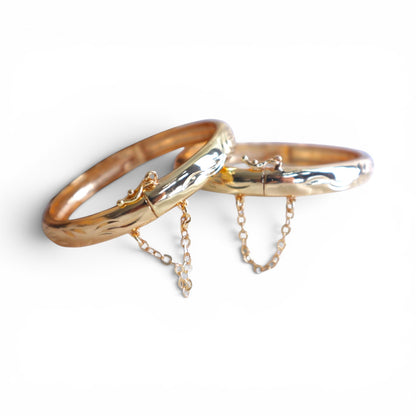Aurelle - Gold Chain Bangle