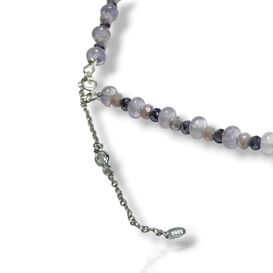 Serene- Sterling Silver Necklace