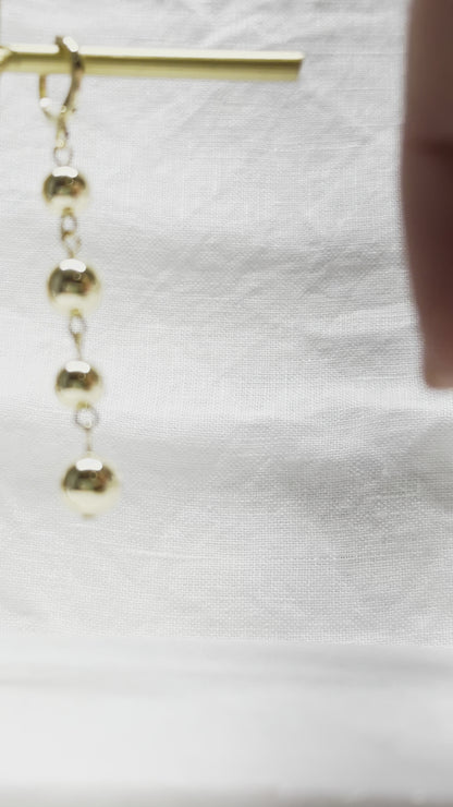 Sphère - Gold Filled Earrings