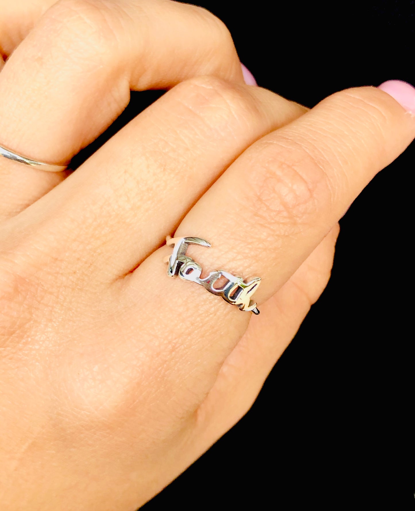 Faith Ring - Sterling Silver Ring