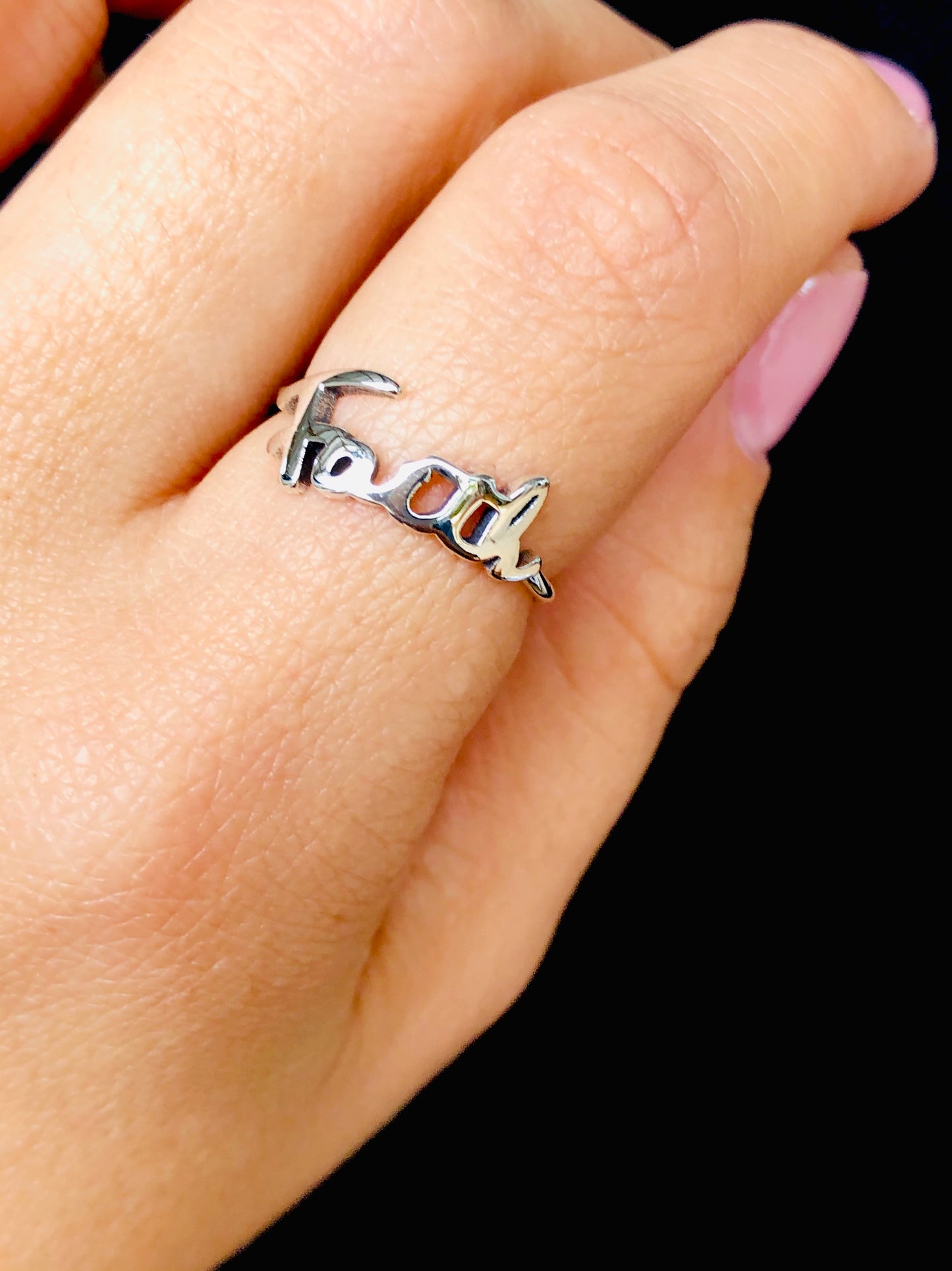 Faith Ring - Sterling Silver Ring