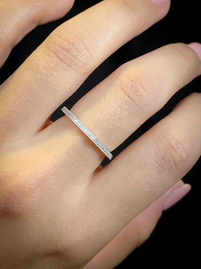 Octagon - Sterling Silver Ring