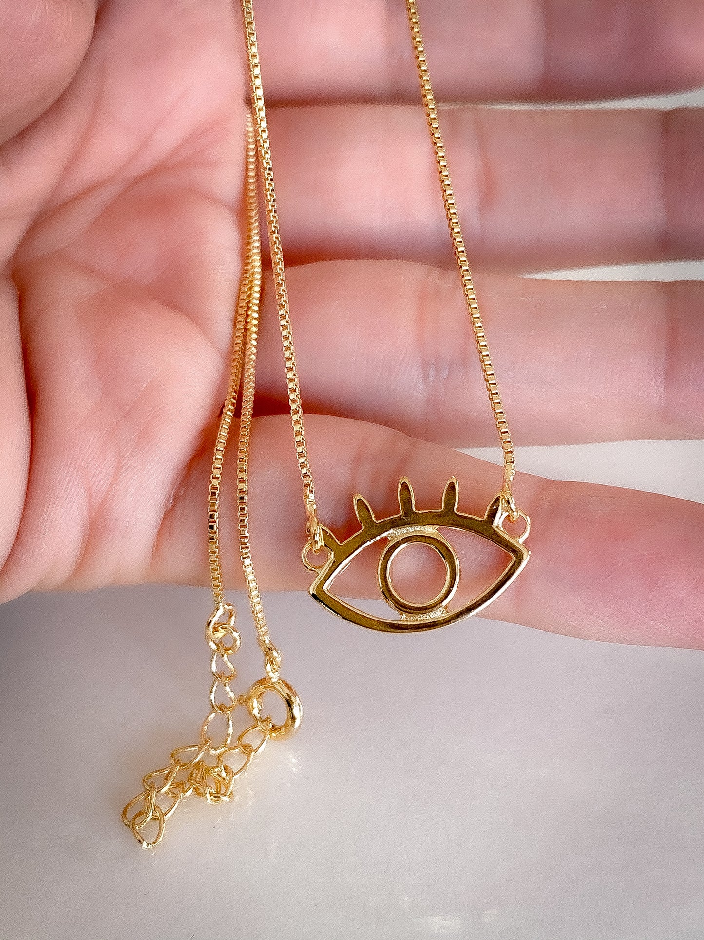 Gold Eye - Necklace