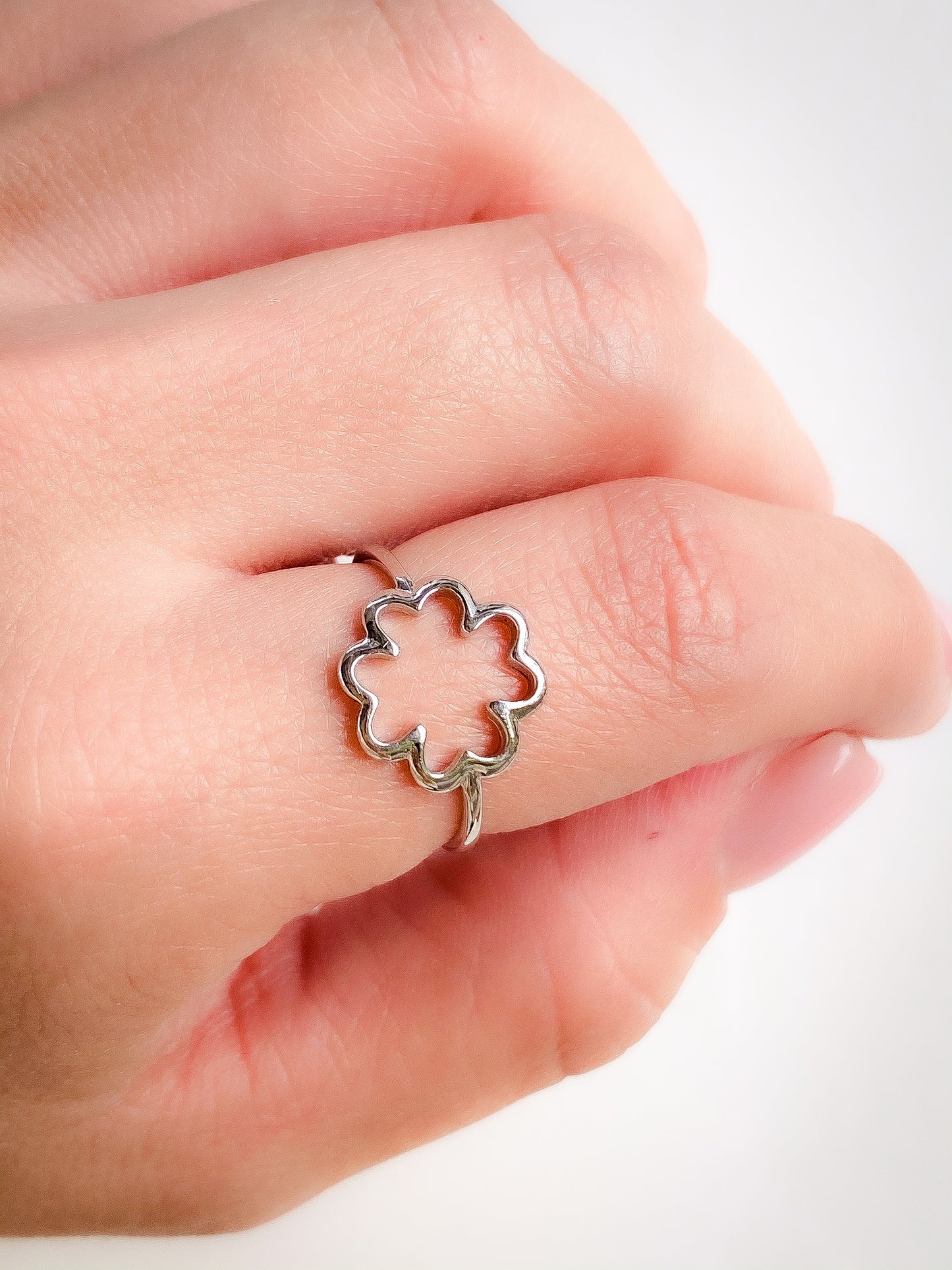 Bright Clover - Sterling Silver Ring