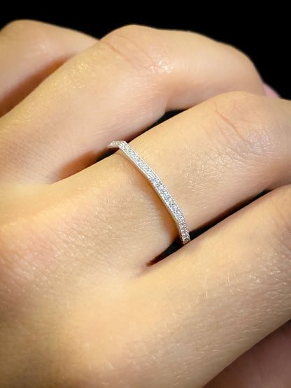 Octagon - Sterling Silver Ring