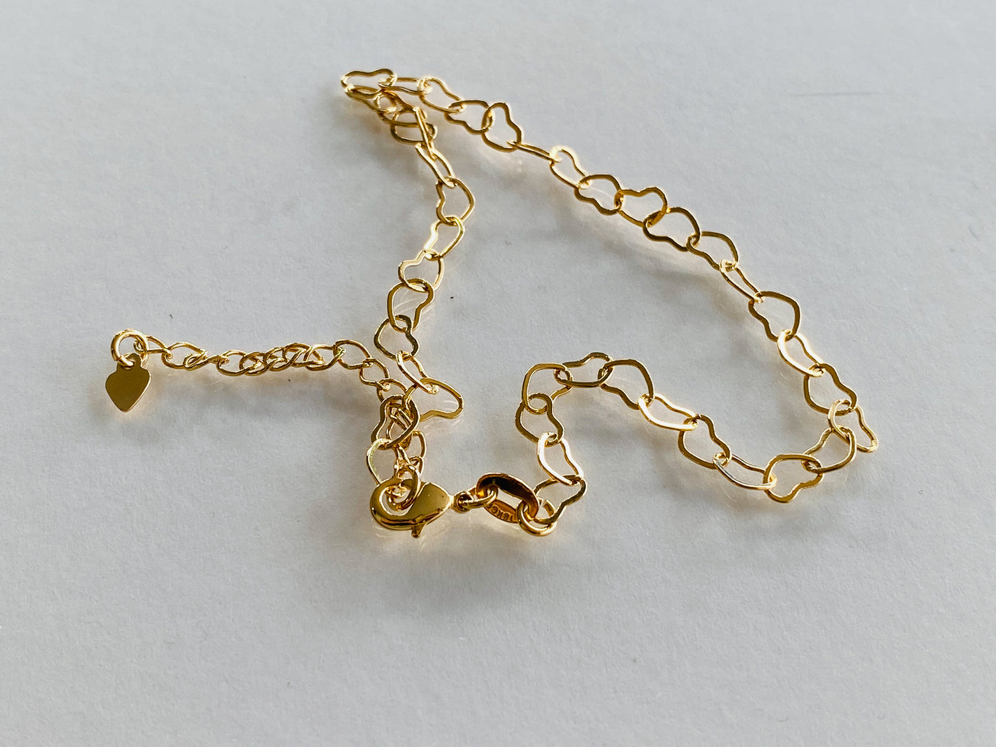 Golden Heart -Anklet