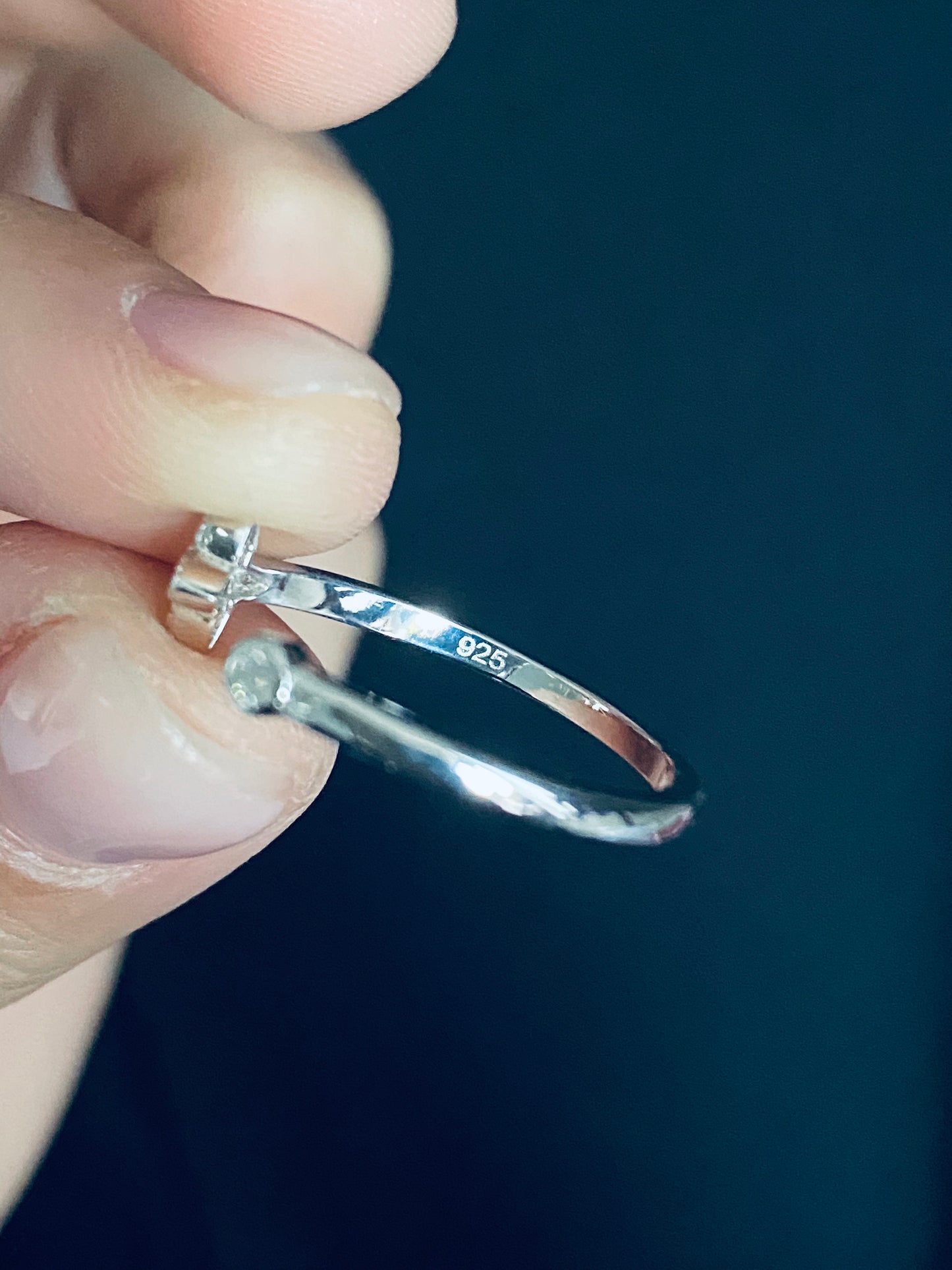 Lost Glitter - Sterling Silver Ring