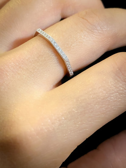 Octagon - Sterling Silver Ring