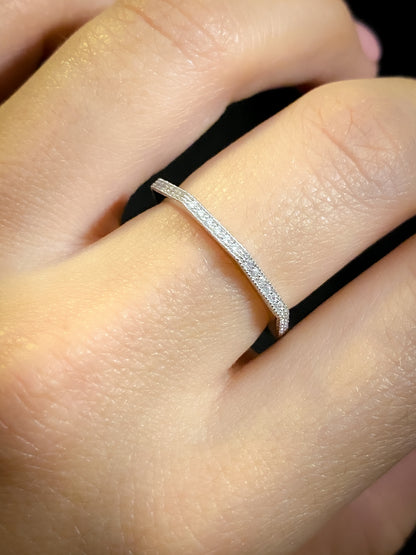 Octagon - Sterling Silver Ring