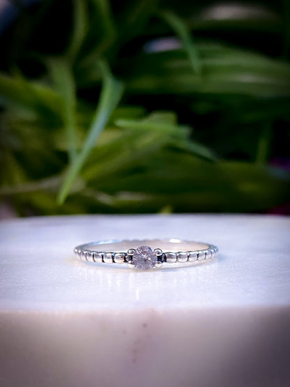 Shinny Dots - Sterling Silver Ring