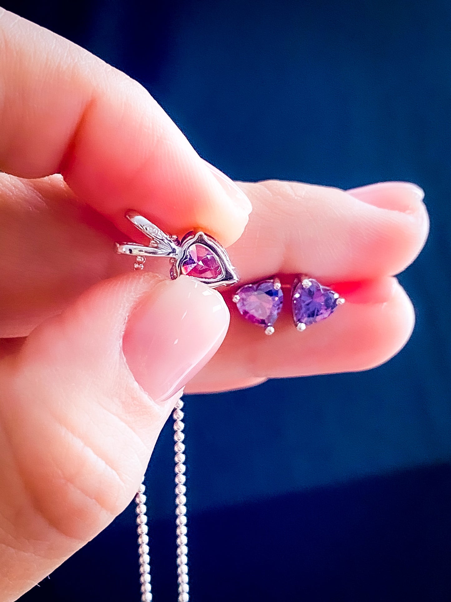 Amethyst Heart