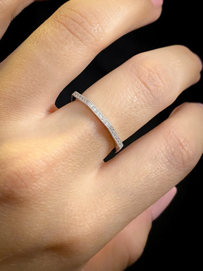 Octagon - Sterling Silver Ring