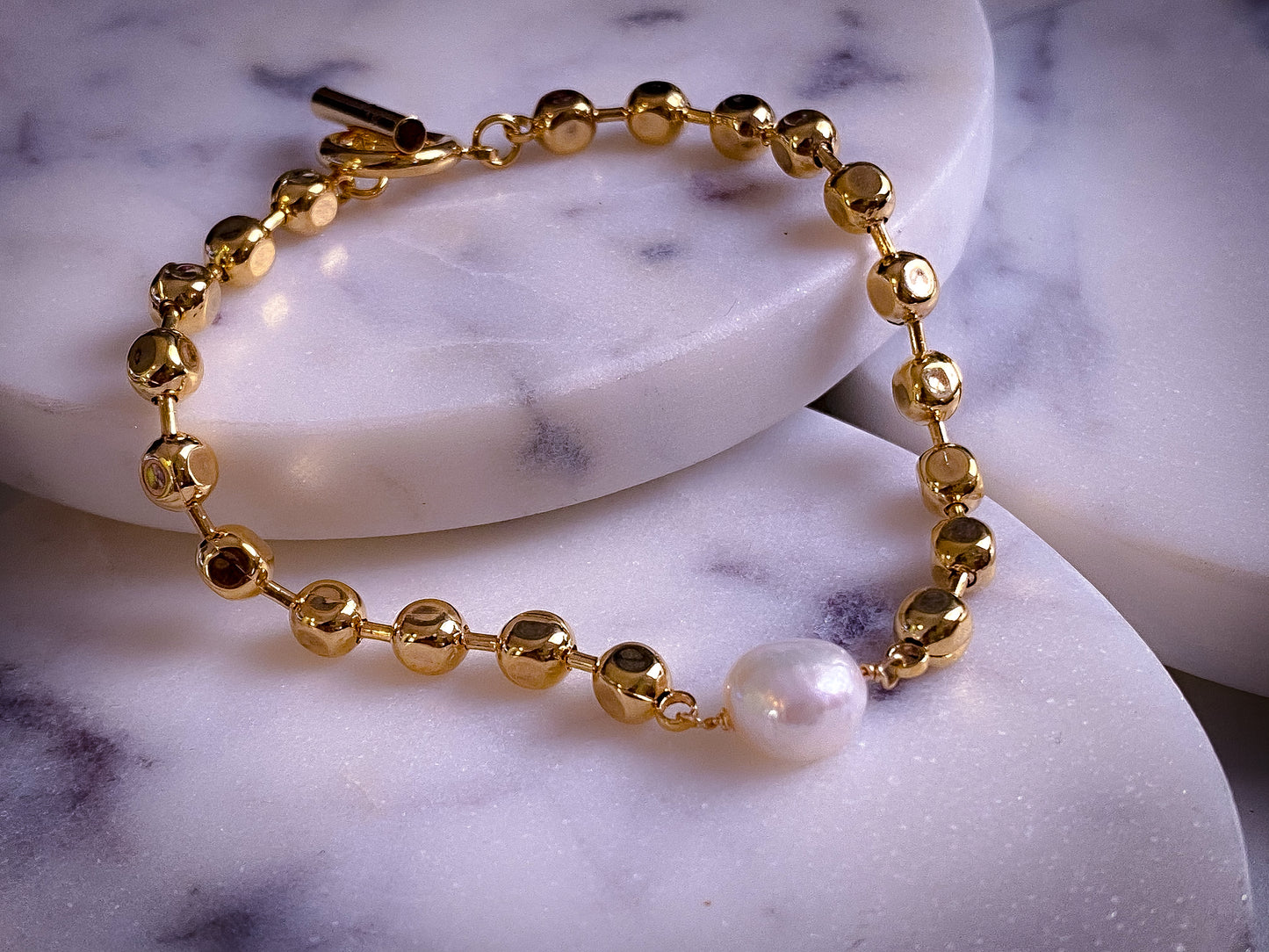 Dotty Pearl Bracelet