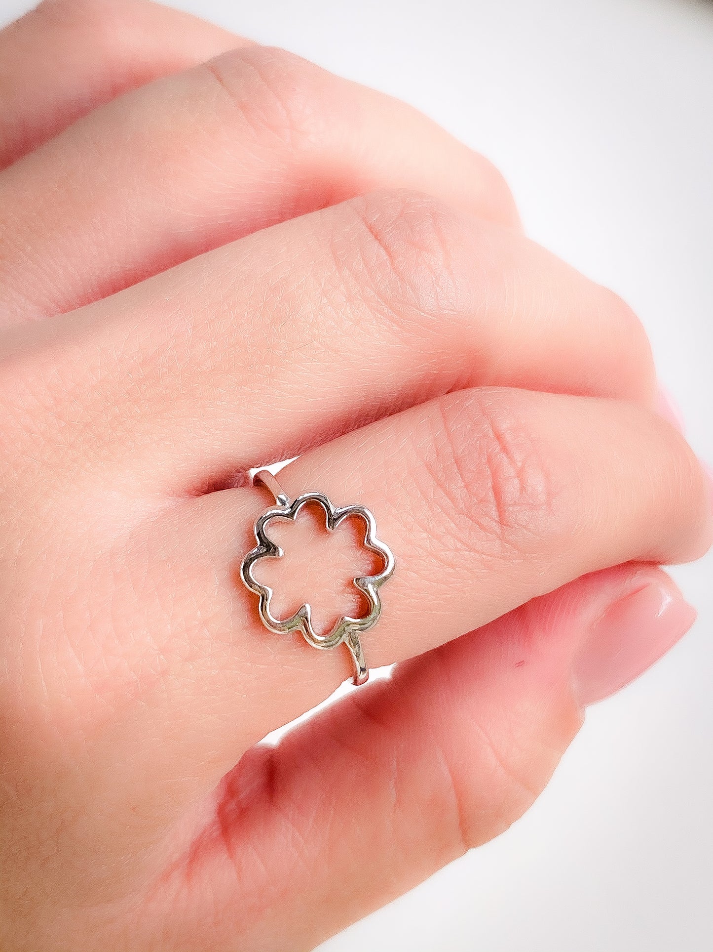 Bright Clover - Sterling Silver Ring