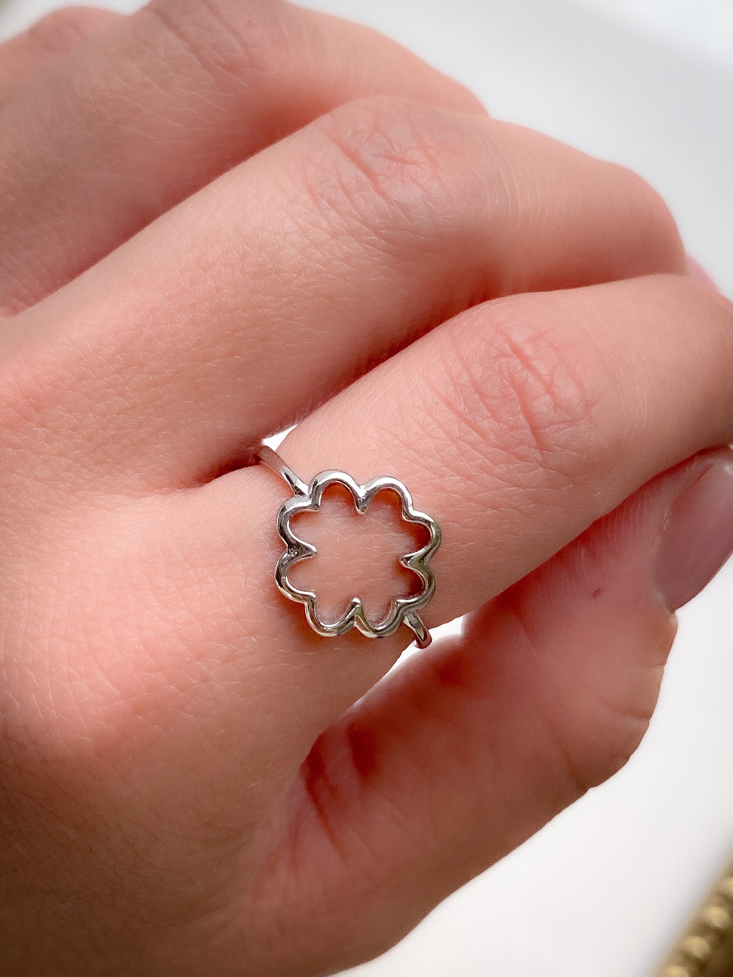 Bright Clover - Sterling Silver Ring